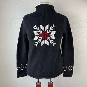 Laura Leigh Ltd. Mock Neck Sweater Size S EUC